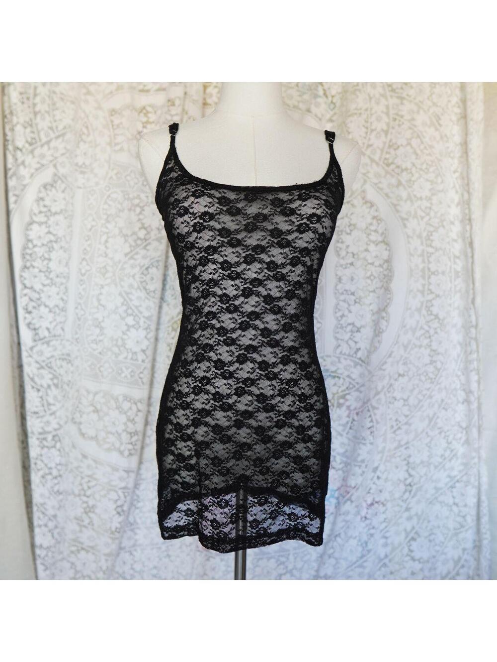 y2k edikted lace mini dress sz small